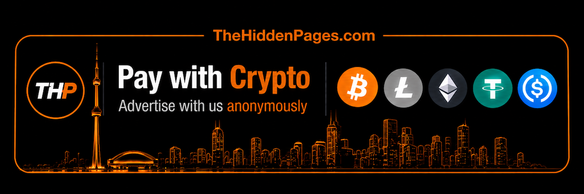 Pay with crypto for your escort ad